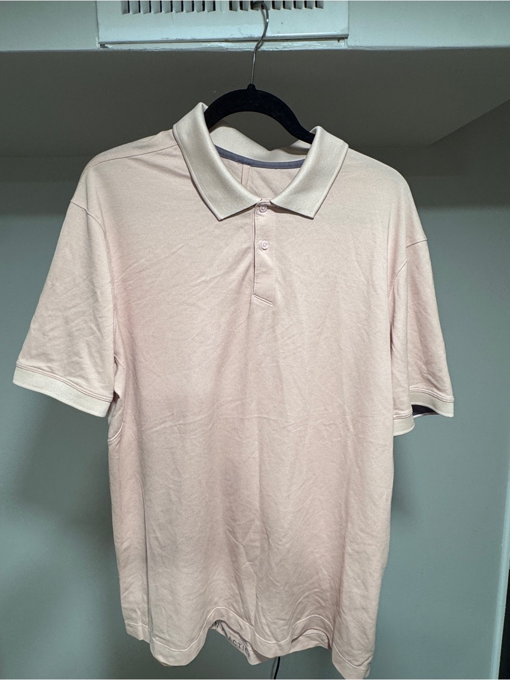 Men's lululemon Classic Polo Shirt in Light Pink